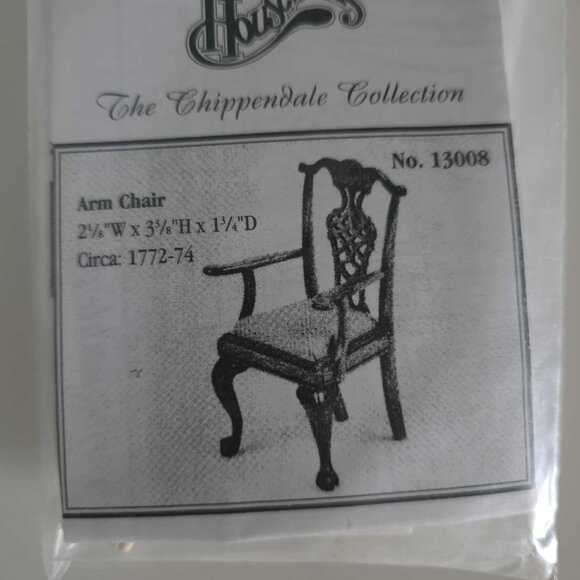 NWT Houseworks Shenandoah Designs Arm Chair Doll House Miniature Kit - Picture 4 of 4